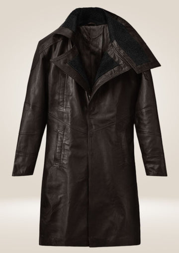 Manteau long en cuir inspiré de Blade Runner – Style Ryan Gosling